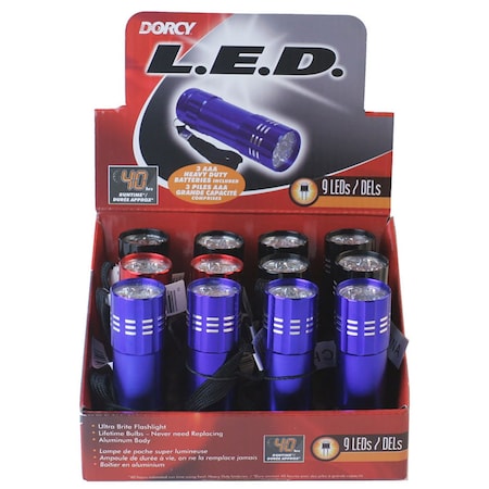 Dorcy Dorcy 100 lm Assorted LED Flashlight AAA Battery 41-6245